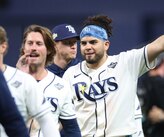 Jonathan Aranda es un pelotero mexicano de 28 años de edad que juega para Tampa Bay Rays / Reuters