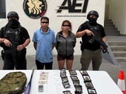 Los detenidos fueron identificados como David "N" y María "N"