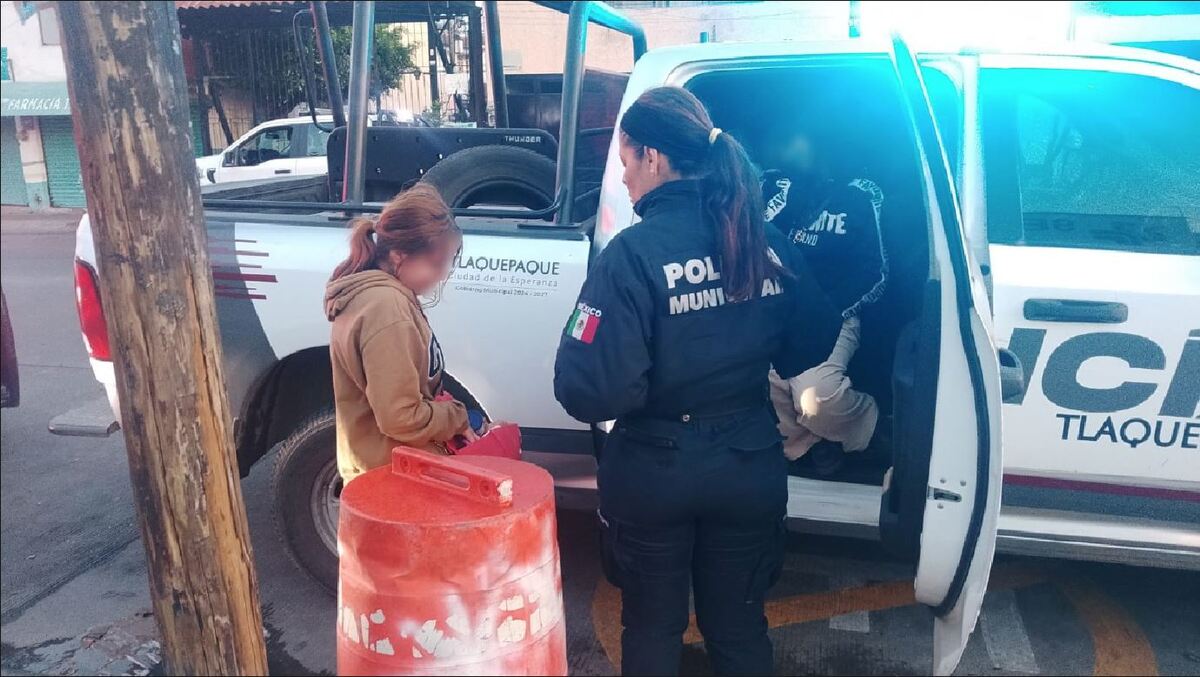 Las menores fueron llevadas a una clínica de Tlaquepaque para revisar su estado de salud.