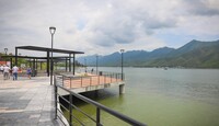 Nuevo malecón en presa La Boca.| Especial