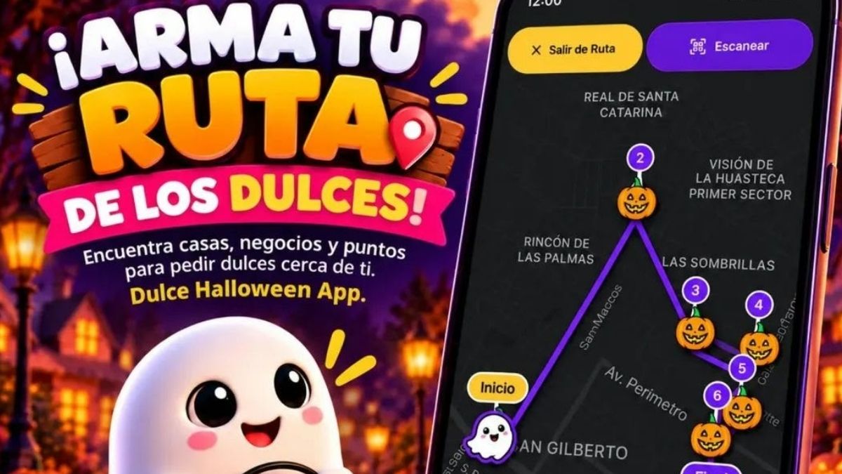 La plataforma incluye un mapa interactivo para localizar los domicilios participantes sin necesidad de recorrer calles al azar.