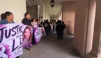 A 7 días de haber tomado la sede de la CEDH, los manifestantes marcharon este lunes al Legislativo e instalaron colchones.
