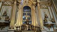 La Capilla de las Santas Reliquias conserva una colección de bustos-relicario con restos atribuidos a diversos santos y mártires |