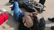 El choque ocurrió en el cruce de Calzada Carlos Herrera y Valle del Guadiana, cuando la motociclista circulaba con dirección de Torreón a Lerdo.
