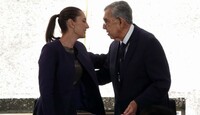Claudia Sheinbaum, AMLO y líderes del país despiden a Cuauhtémoc Cárdenas.