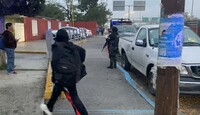 Una vez que se descartó el riesgo al interior y exterior del plantel se procedió a continuar con las clases programadas.