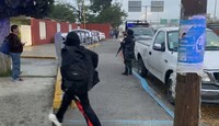 Una vez que se descartó el riesgo al interior y exterior del plantel se procedió a continuar con las clases programadas.