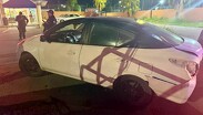 El primer incidente fue reportado en el estacionamiento de una tienda Walmart.
