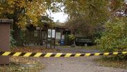 Entrada del Parque Johannismühle en Baruth, cerrado por las autoridades tras la intervención de un cuidador que salvó a otras dos niñas del ataque.