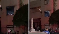 El fuego habría comenzado a causa de una veladora encendida en una ofrenda instalada