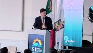 El gobernador estuvo presente en un evento relacionado con el comercio exterior.| Especial