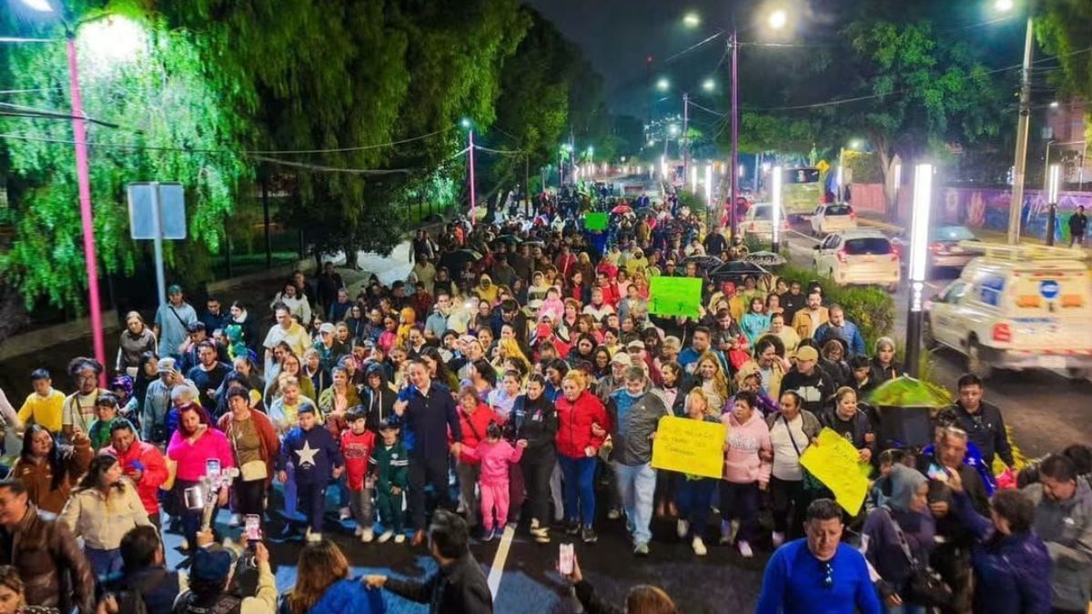 Janecarlo Lozano inaugura sendero seguro para trayectos mejor iluminados y vialidades en mejores condiciones en GAM.