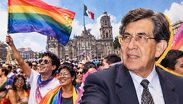 La Marcha del Orgullo llegó al Zócalo capitalino en 1999.| Especial