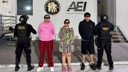 Los tres adultos fueron puestos a disposición del Ministerio Público.