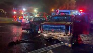 De acuerdo con el reporte del accidente, la Silverado circulaba de sur a norte a velocidad inmoderada.