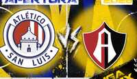 Atlético San Luis vs Atlas Jornada 15 del Apertura 2026 de la Liga MX.