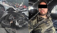 Captan en video el impacto contra un puesto de comida en Coyoacán.
