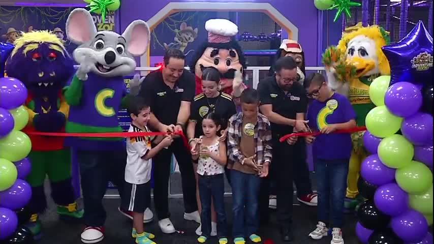 Chuck E. Cheese abre su Adventure Zone más grande de Latinoamérica en Monterrey