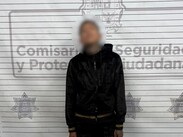 El detenido fue dentificado como Jesús Alejandro "N", de 18 años, con domicilio en la colonia Villa Universidad.