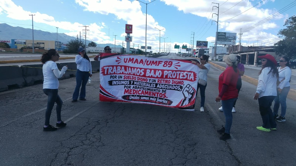 Diana Rodríguez, enfermera de la clínica 1 del IMSS manifestó que se encuentran preocupados por las posibles represalias.