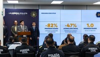 El Grupo de Coordinación Metropolitana reportó 94 detenidos, 12 vehículos y 13 armas de fuego aseguradas durante la última semana