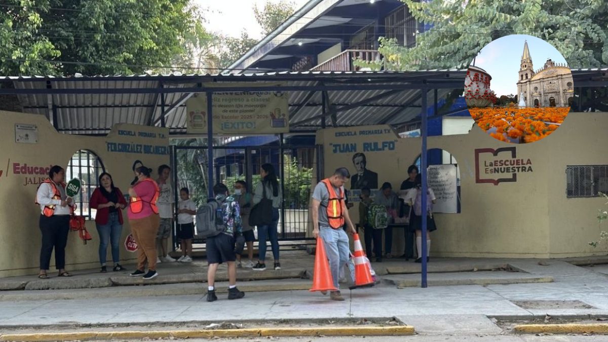Regreso a clases en Jalisco por Megapuente de Día de Muertos 2026.