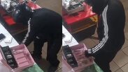 El ladrón fue captado por cámaras de seguridad.| Especial